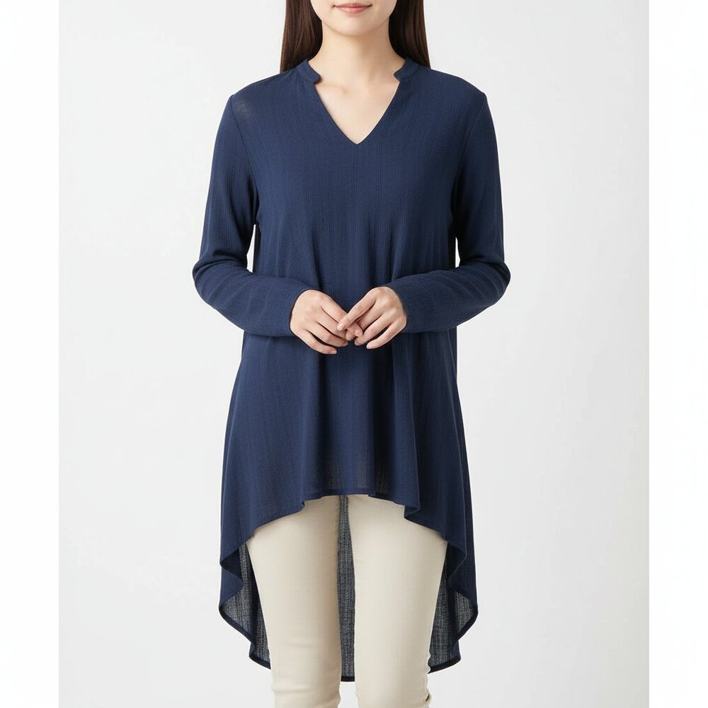 NWT L*Space Navy‎ Megan Cover Up Tunic Dress – Women’s S
